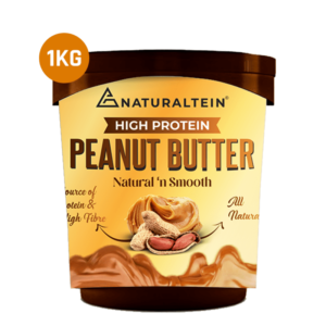 NATURALTEIN – Natural & Smooth Protein Peanut Butter 1kg