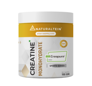Naturaltein Creatine Monohydrate Powder (100% Pure) – 150gm