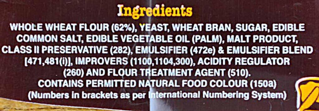bread ingredients